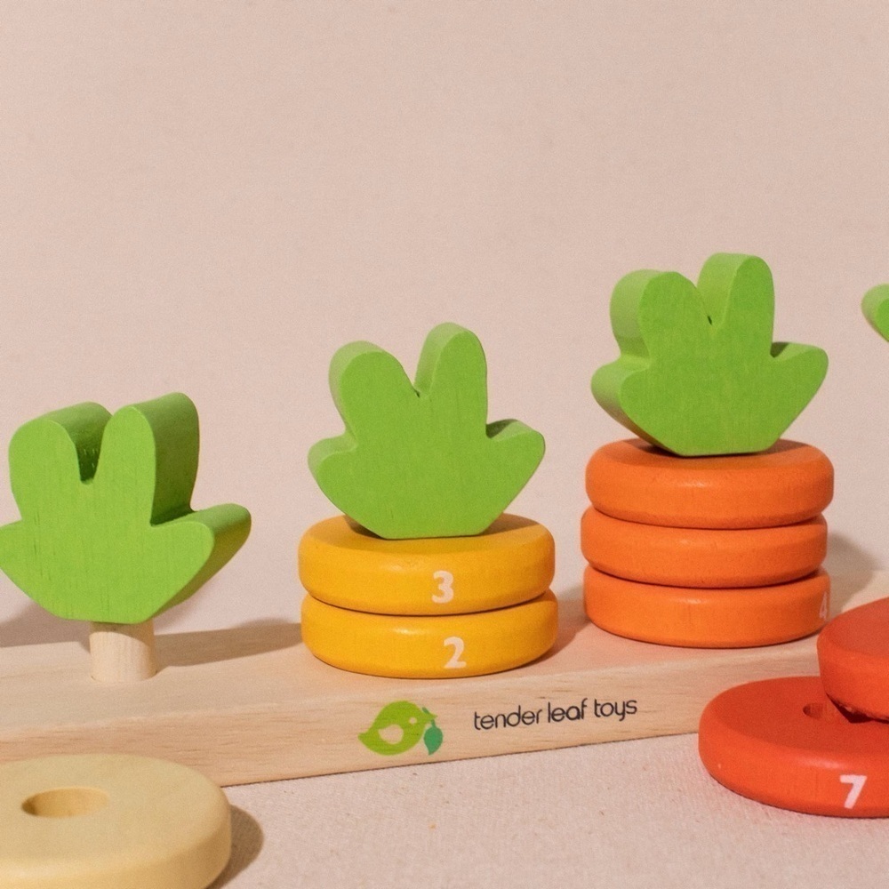 Tender Leaf Toys - Counting Carrots - Picture 8 of 16